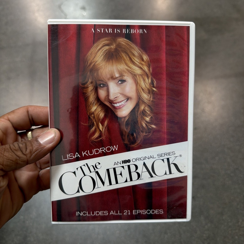 The Comeback DVD 2015 4-Disc Set Complete Seasons 1 & 2 Lisa Kudrow HBO VG
